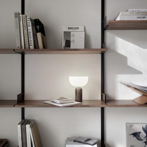 New Works Kizu Portable Table Lamp Mole Grey