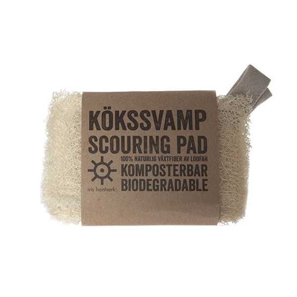 Iris Hantverk Kökssvamp Loofah, 2-pack