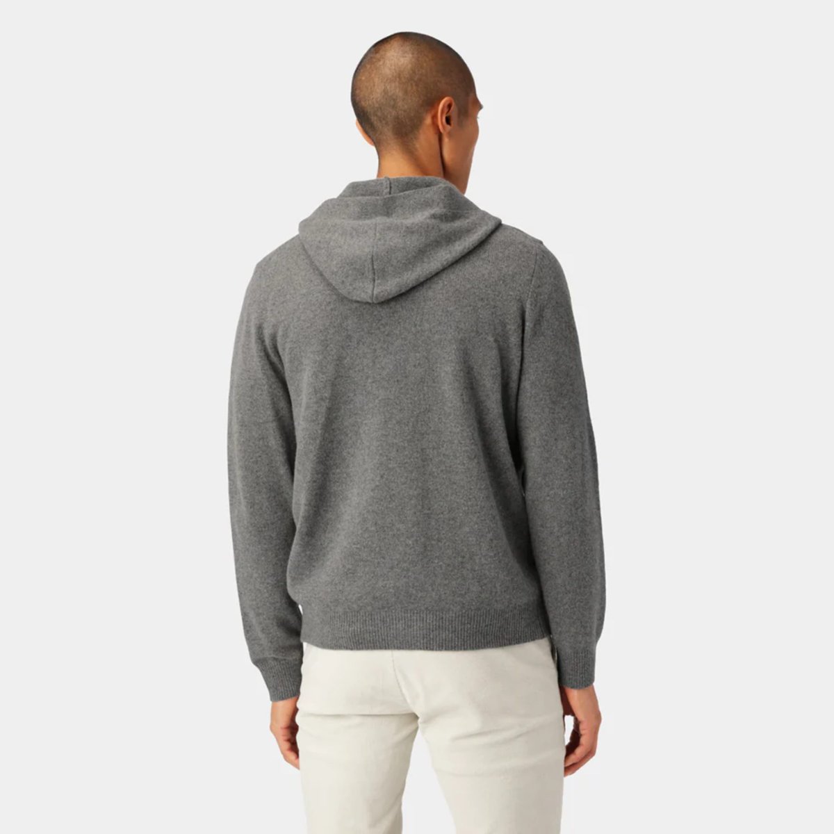 Less Worries Hoodie Wool, Grey - Bild 3