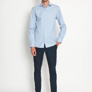 Bruun & Stengade Modern Fit Skjorta, Light Blue
