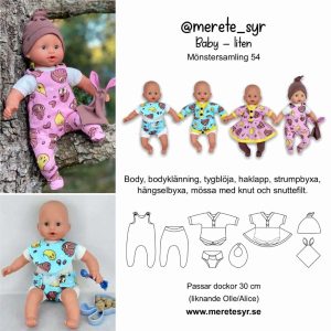 @merete_syr nr: Mönstersamling 54: Baby – Liten (Olle/Alice) M