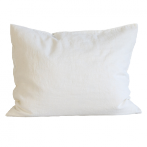 Tell Me More Pillowcase Linen 50X60 2-Pack, Offwhite