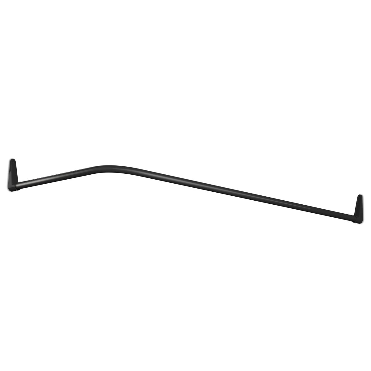 Duschdraperistång 70×90/70×160/90x140cm. Vinklad för badkar - Bild 2