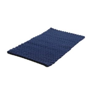 Badrumsmatta Rep-Recycled. Navy