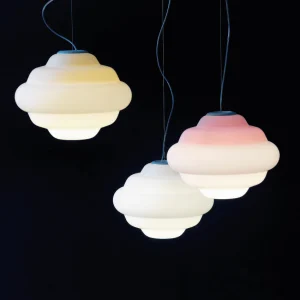 Cloud Taklampa - Pendel Vit | Röd | Gul