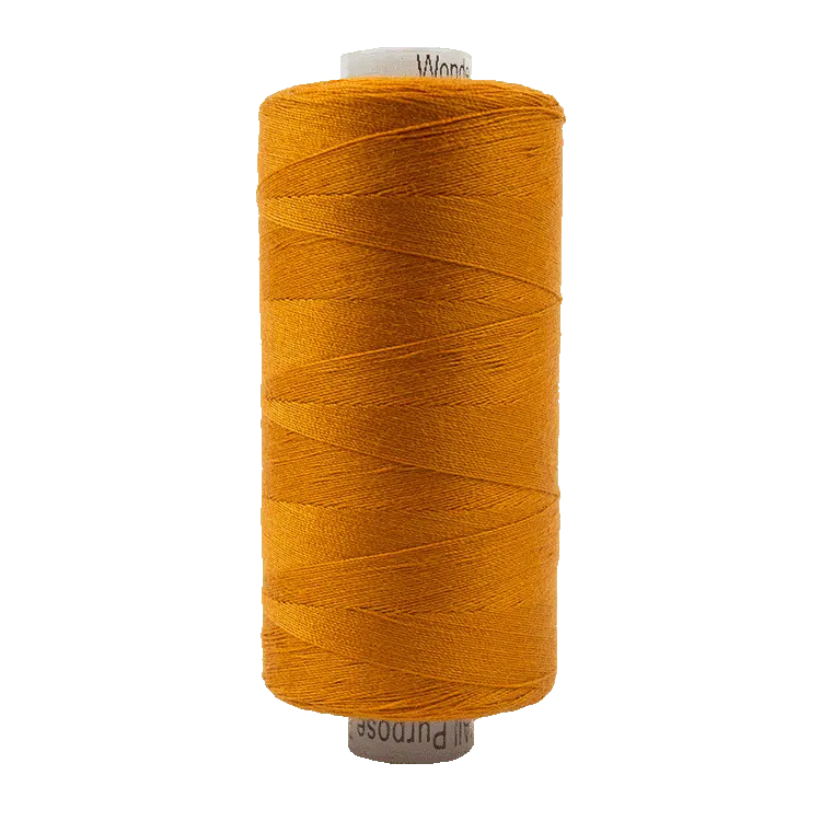 WonderFil overlocktråd, 1000m – DS185 Mango Tango - Bild 2