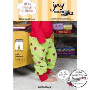 JNY mönster – Enkla babybyxan stl 50-104