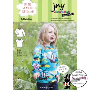 JNY mönster – Enkla tröjan stl 80 -134
