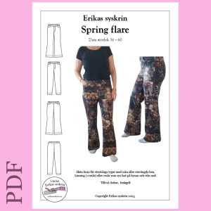 Erikas syskrin PDF mönster – Spring flare, Dam