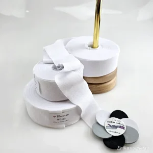 Kantband eko mudd – Blossom white (vit)