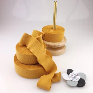 Kantband eko interlock – Golden mustard