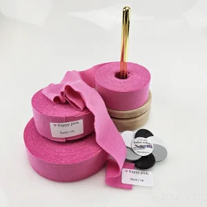Kantband eko mudd – Happy pink (rosa/cerise)