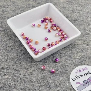 Rund pärla 6mm – Candy