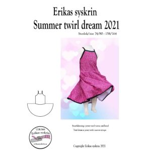 Erikas syskrin Mönster – Summer twirl dream