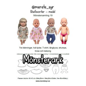 @merete_syr nr 19: Bas favoriter medel (Babyborn)