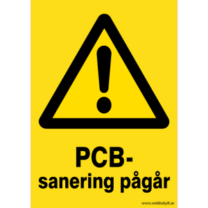 PCB sanering pågår