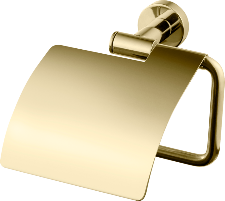 Toalettpappershållare med lock Tapwell TA236 Honey Gold - Bild 2