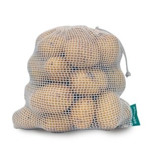 HALVA PRISET Nätpåse i ekologisk GOTS bomull -Large