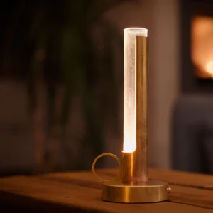 Visir - Portabel bordslampa i alternativ Svart | Vit | Mässing | Koppar