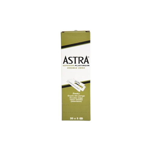 Astra Superior Platinum dubbelrakblad 100 st - Bild 2