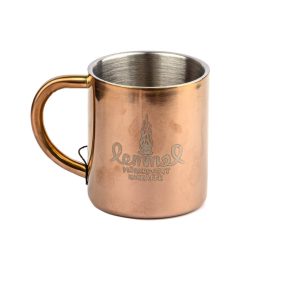 Daug ”Palindromet”, isolerande mugg i rostfritt & koppar  – Lemmelkaffe