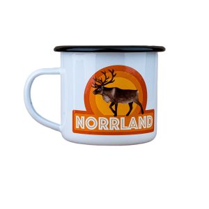 Emaljmugg Retro Norrland – Studio Granath
