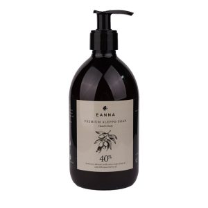 Flytande Aleppotvål 40%, 500ml – Eanna