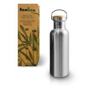 Isolerad flaska i rostfritt stål 750 ml – Bambaw