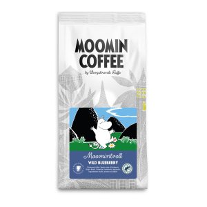 Kaffe Mumintrollet, blåbär smak 250g – Bergstrands Kafferosteri