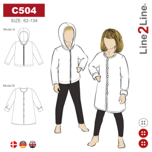 Line2Line C504- Jacka för vävda tyger, barn