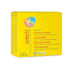 Miljövänligt Tvättmedel pulver, 1,2 kg  – Sonett