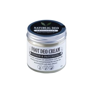 Naturlig Deo- Ekologisk FOOT DEO Cream Citrus & Patchouli