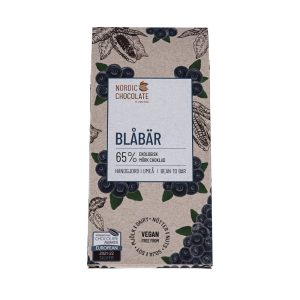 Norrländsk Choklad 65% med Blåbär – Nordic Chocolate