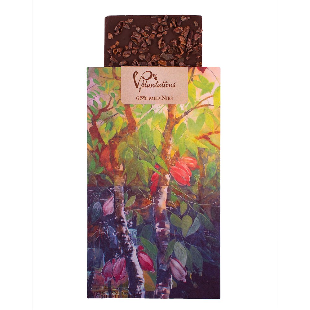 Norrländsk Choklad 65% med Nibs – Vintage Plantations