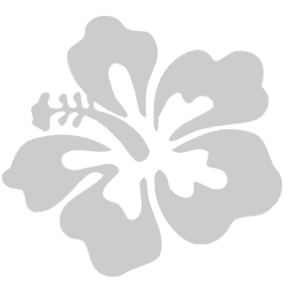 Reflextryck hibiskus