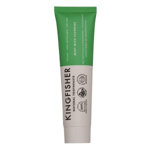 Tandkräm Mint, med flour –  Kingfisher